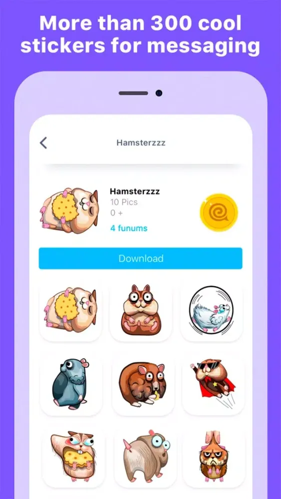 Funtome Messenger: Chat & SMS Ekran Görüntüleri