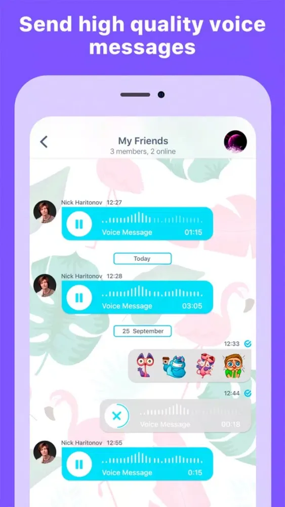 Funtome Messenger: Chat & SMS Ekran Görüntüleri