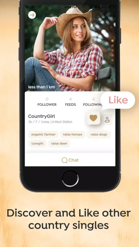 Zrzuty ekranu Farmers Dating App at Bonfire