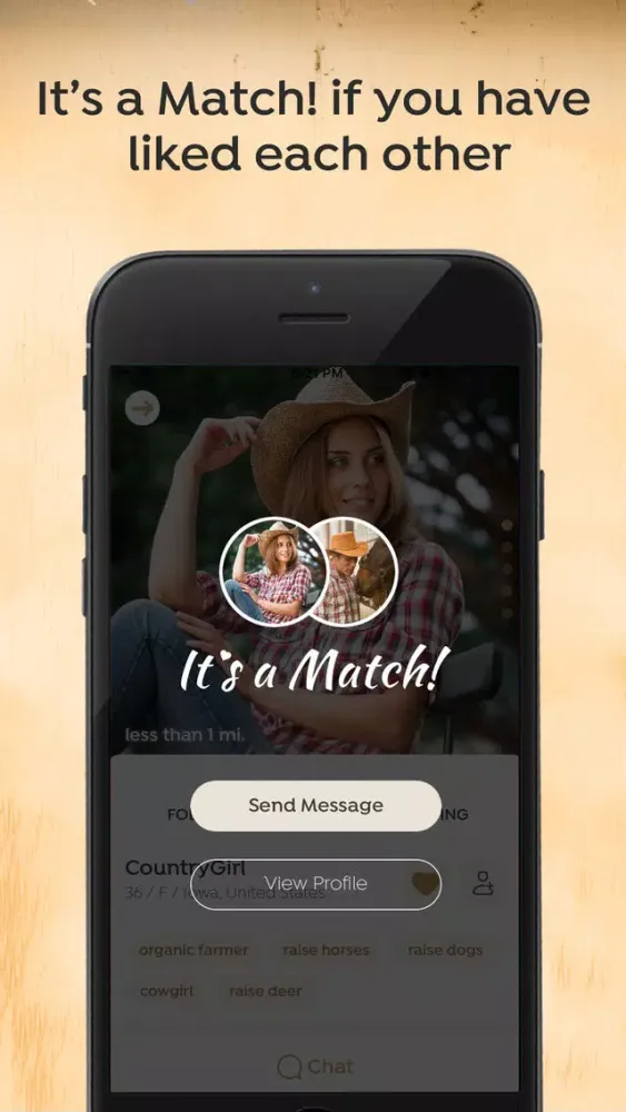 Zrzuty ekranu Farmers Dating App at Bonfire
