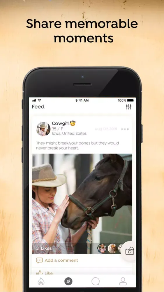 Zrzuty ekranu Farmers Dating App at Bonfire