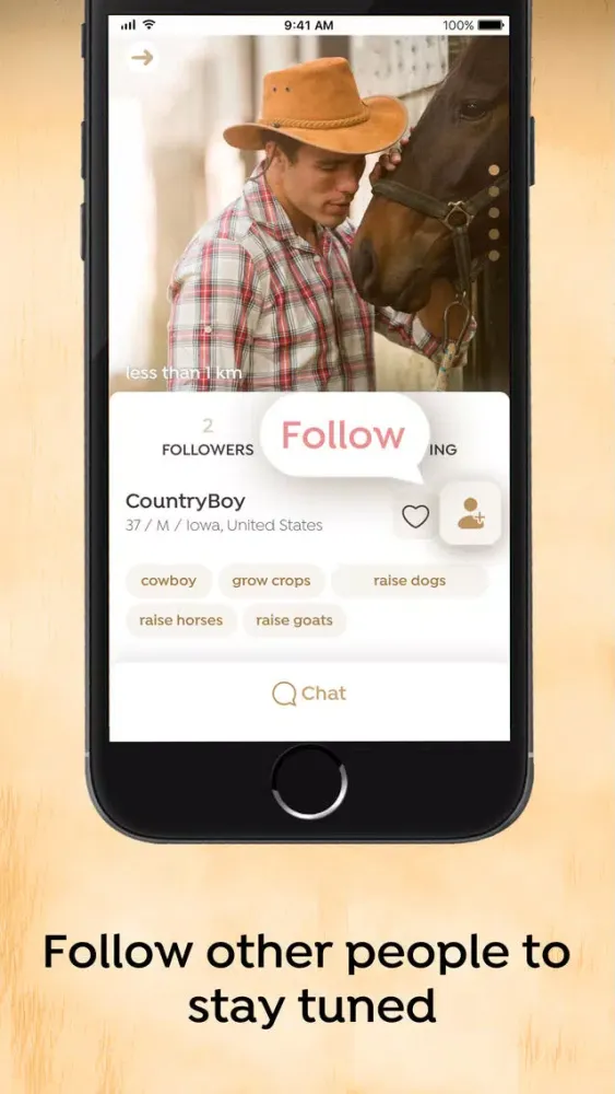 Zrzuty ekranu Farmers Dating App at Bonfire