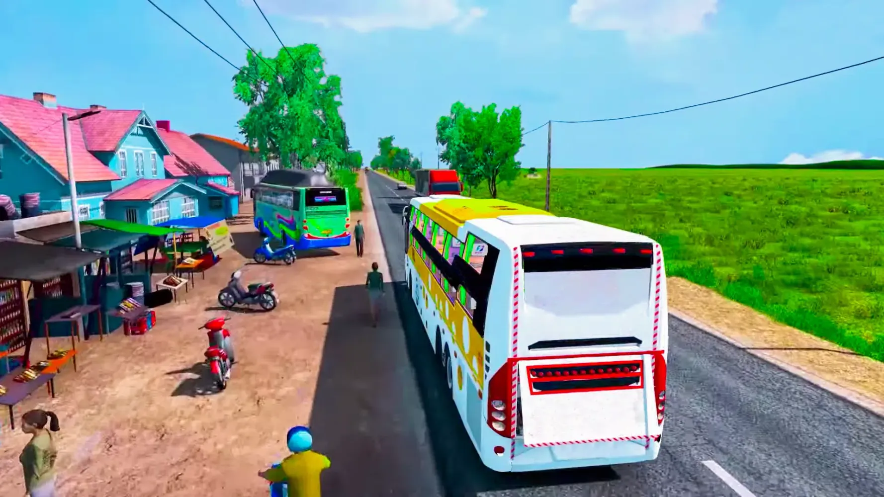 Indian Bus Games Bus Simulator سکرین شاٹس