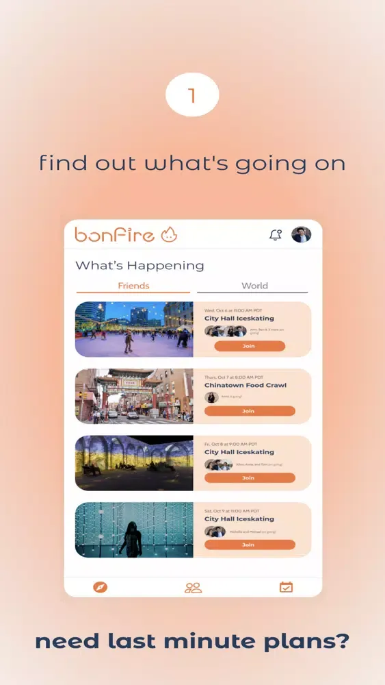 Bonfire App应用截图