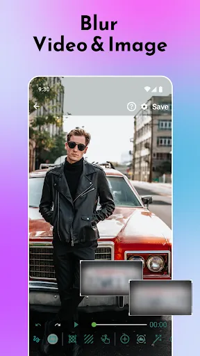 Capturas de pantalla de Blur Video and Photo Editor