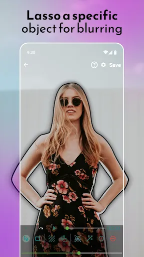 Capturas de pantalla de Blur Video and Photo Editor