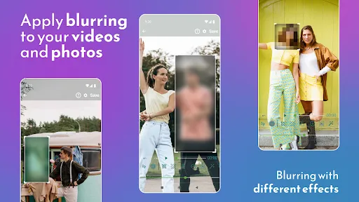 Capturas de pantalla de Blur Video and Photo Editor