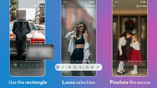 Capturas de pantalla de Blur Video and Photo Editor