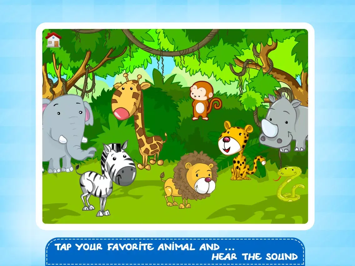 Capturas de tela do First Words: Learn Animal Names, Sounds For Preschool Kids | By Macaw Moon iPad 
