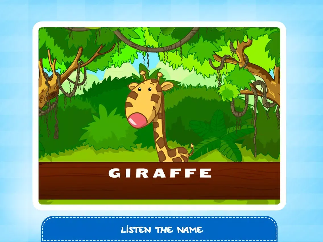 Capturas de tela do First Words: Learn Animal Names, Sounds For Preschool Kids | By Macaw Moon iPad 