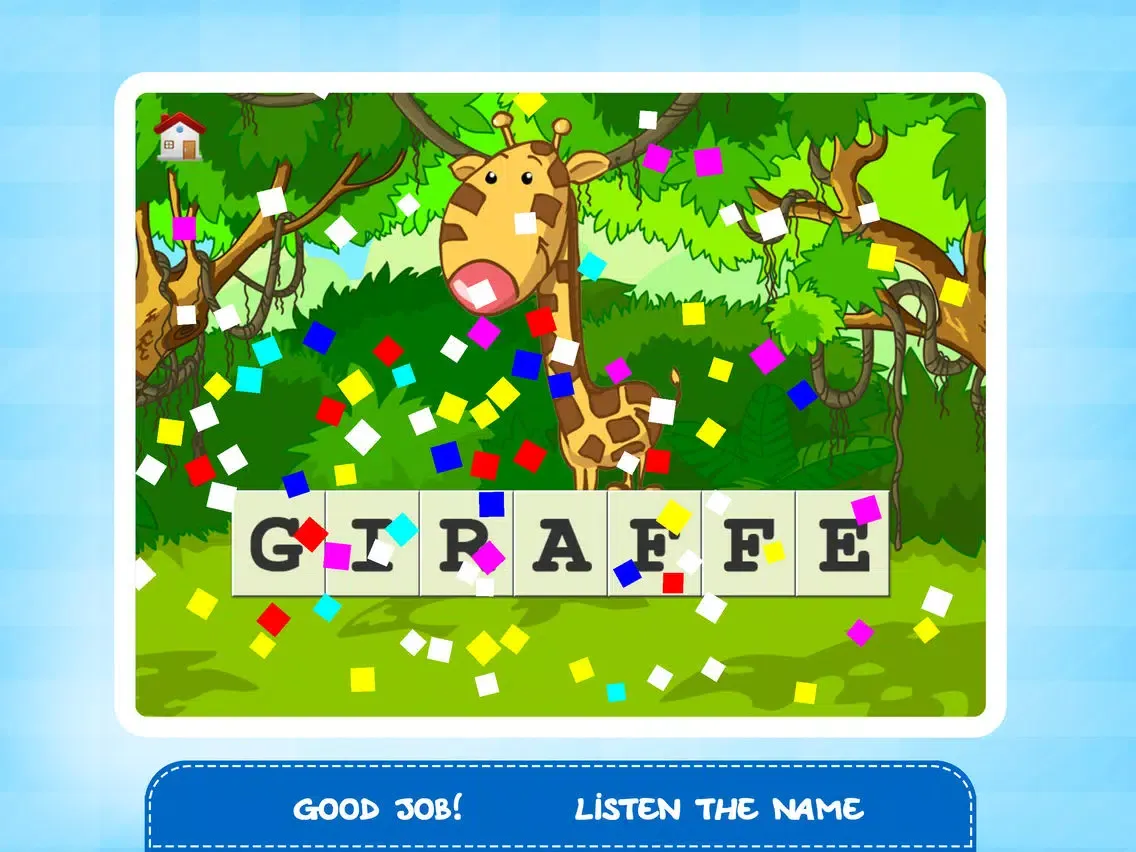 Capturas de tela do First Words: Learn Animal Names, Sounds For Preschool Kids | By Macaw Moon iPad 