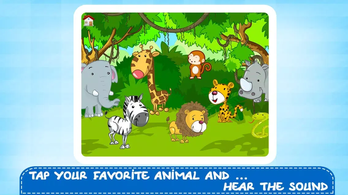 Capturas de tela do First Words: Learn Animal Names, Sounds For Preschool Kids | By Macaw Moon