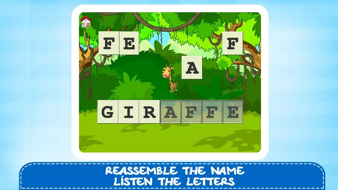 Capturas de tela do First Words: Learn Animal Names, Sounds For Preschool Kids | By Macaw Moon