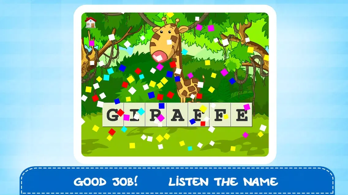 Capturas de tela do First Words: Learn Animal Names, Sounds For Preschool Kids | By Macaw Moon