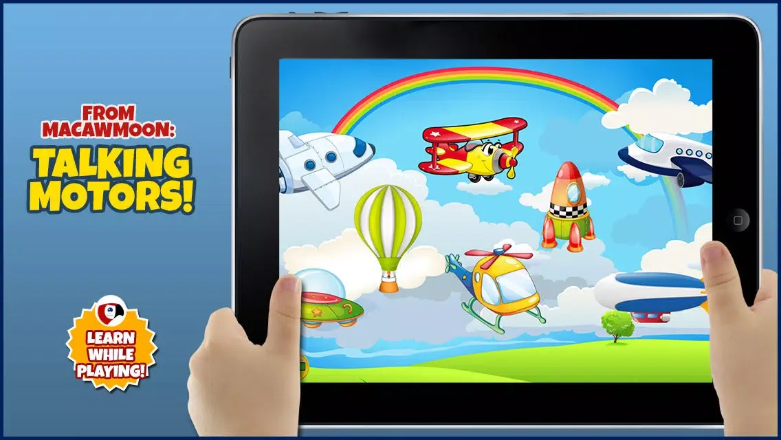 Скриншоты First Word Motors: Alphabet letters abc - Macaw Moon