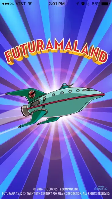 Tangkapan skrin Futuramaland