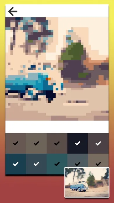 ภาพหน้าจอของ Pixel Photo – Sandbox Coloring