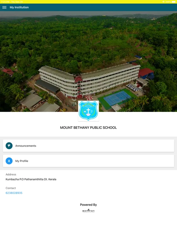 MOUNT BETHANY PUBLIC SCHOOL iPad  سکرین شاٹس