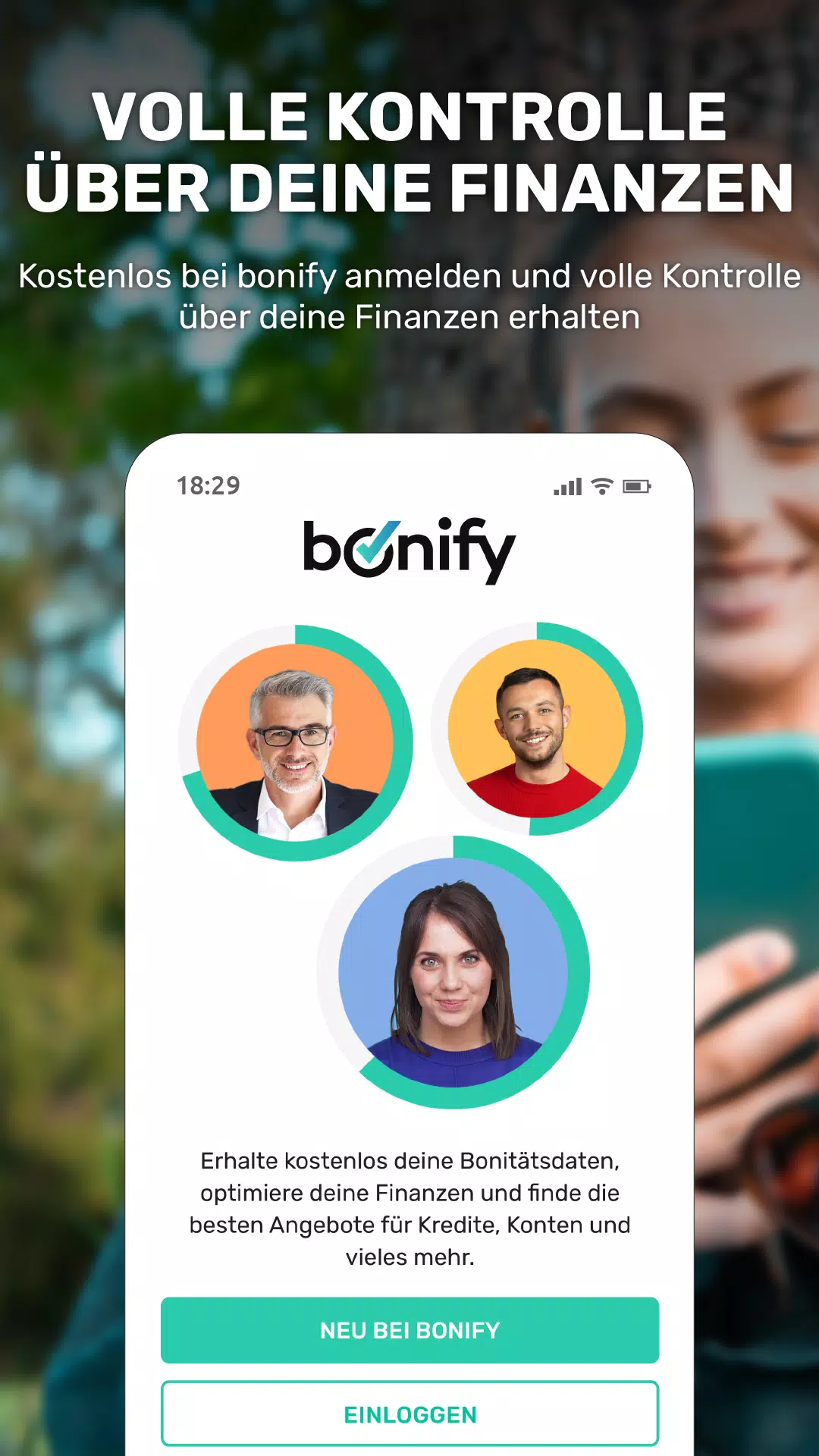 bonify Bonitätsmanager Screenshots