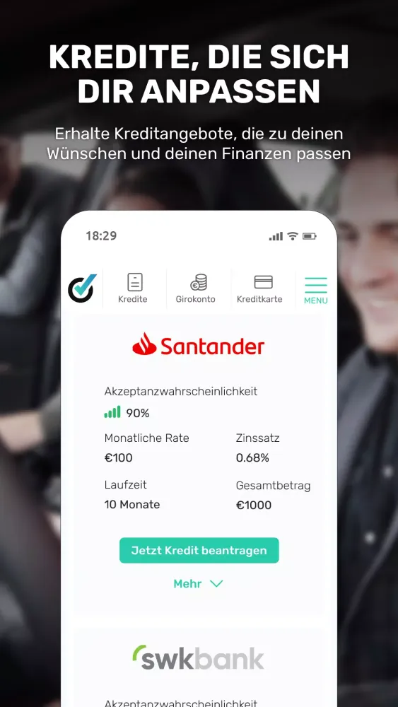bonify Bonitätsmanager应用截图
