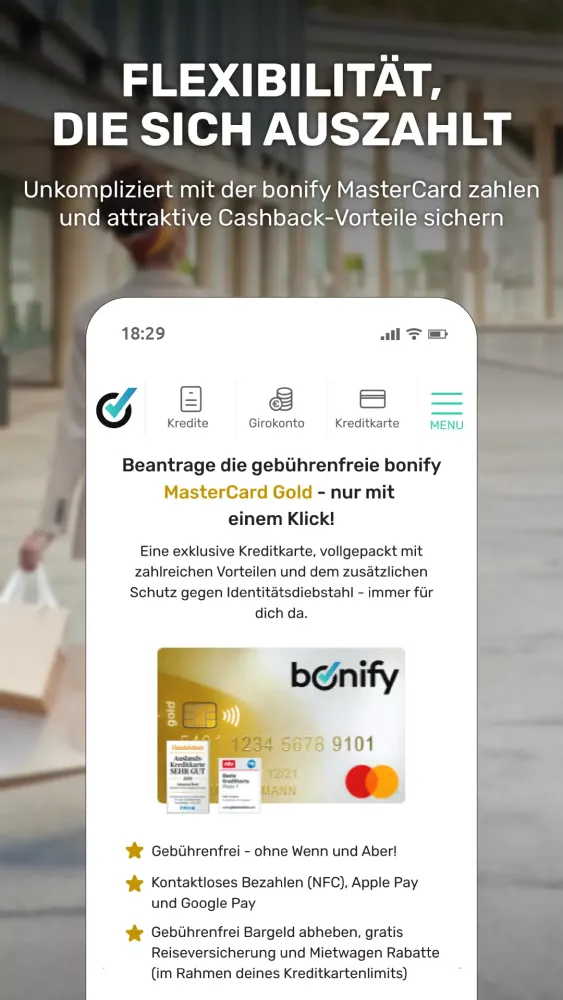 bonify Bonitätsmanager应用截图