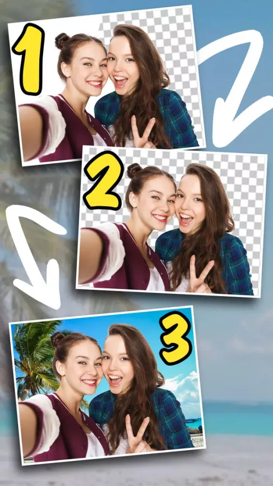 Captures d'écran de Cut paste photo editor & foto montages – Pro