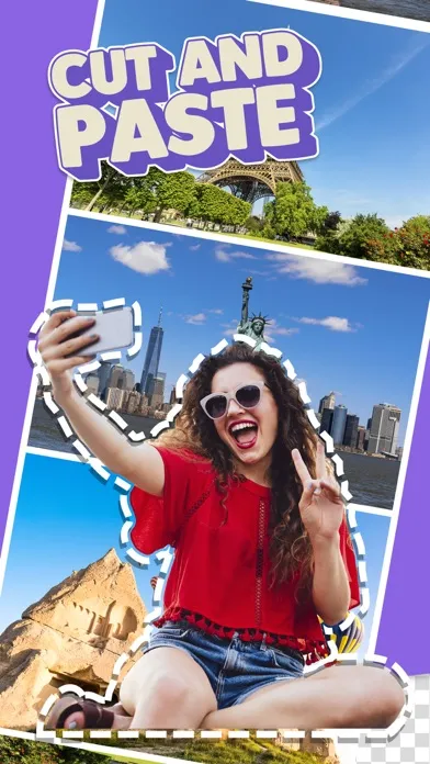 Cut & Paste Backgrounds Eraser سکرین شاٹس