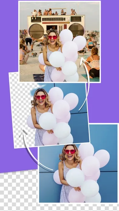 Cut & Paste Backgrounds Eraser سکرین شاٹس