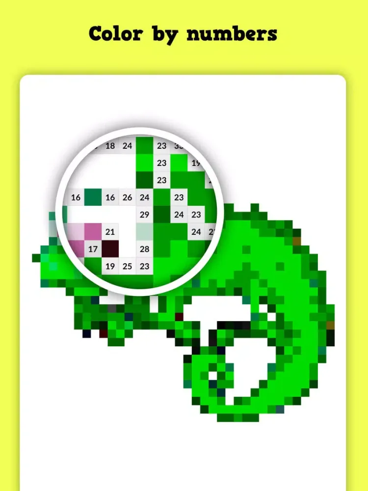 Pixel Art – Color By Number iPad 应用截图