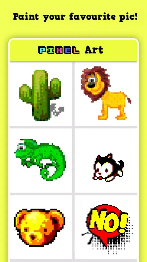 Pixel Art – Color By Number应用截图