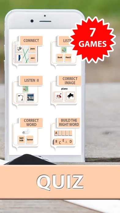 Learn and practice English vocabulary list & cards应用截图