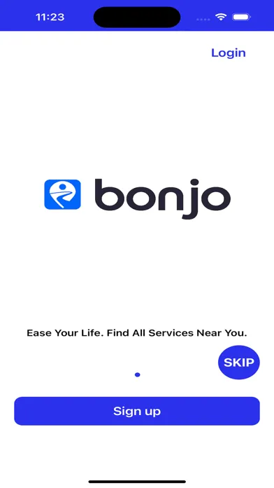 Screenshot di Bonjo User