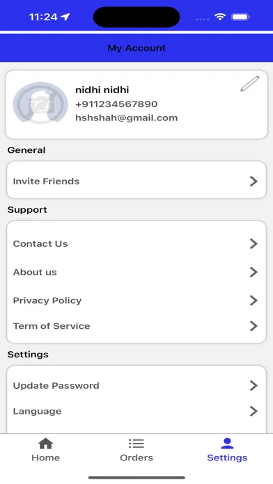 Screenshot di Bonjo User