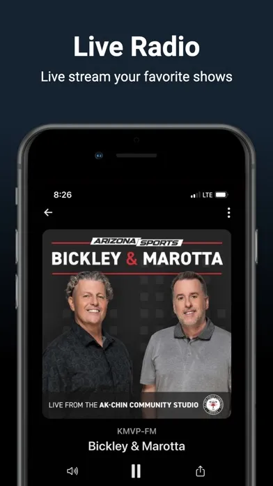 Arizona Sports 98.7 FM Ekran Görüntüleri