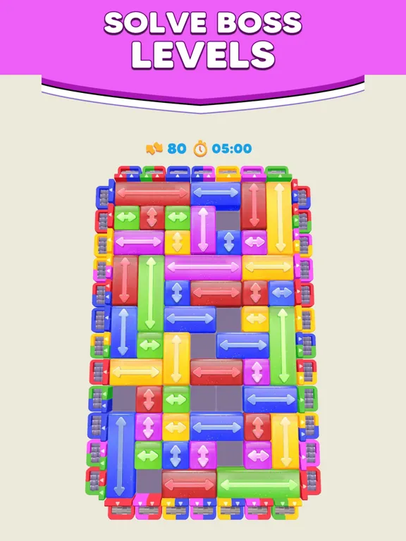 Скриншоты Color Blocks 3D: Slide Puzzle iPad 