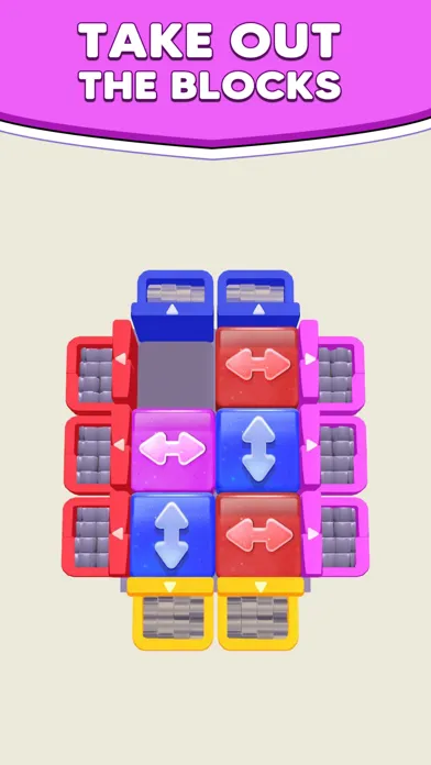 Скриншоты Color Blocks 3D: Slide Puzzle
