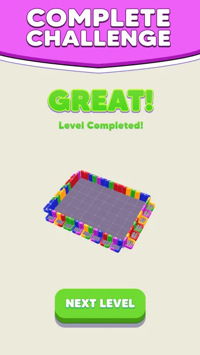 Скриншоты Color Blocks 3D: Slide Puzzle