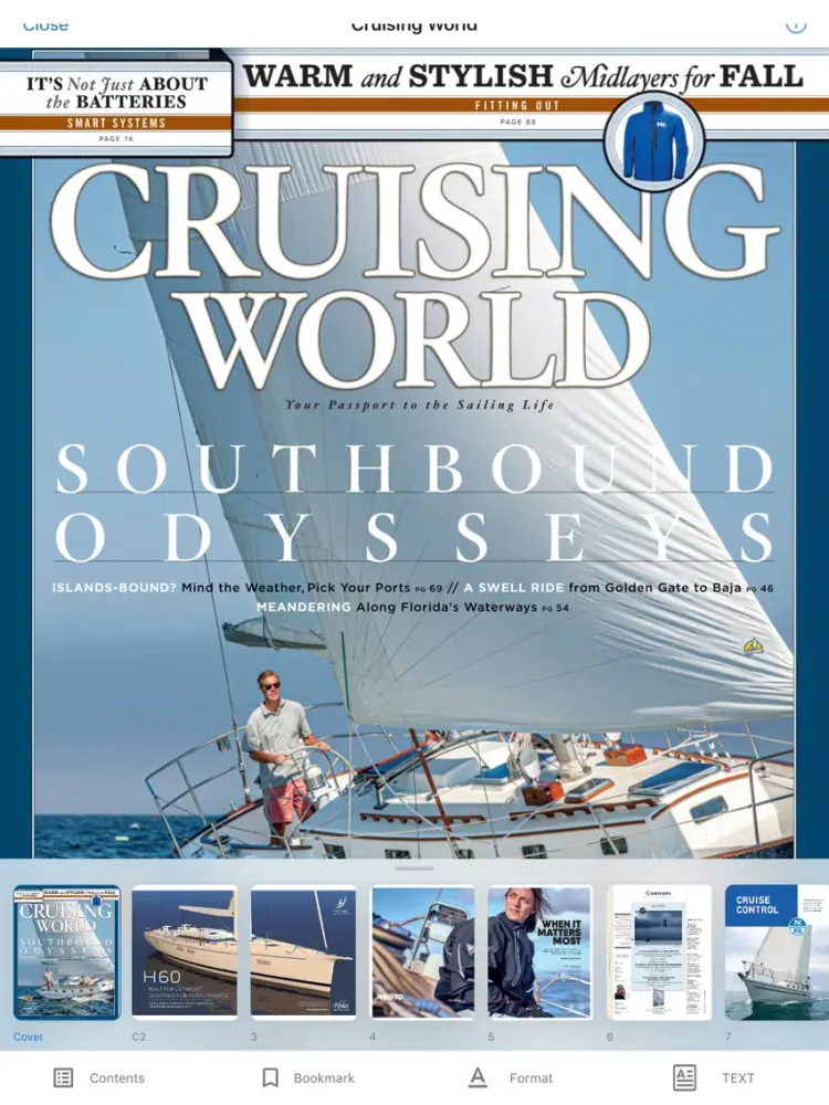 Captures d'écran de Cruising World Mag iPad 