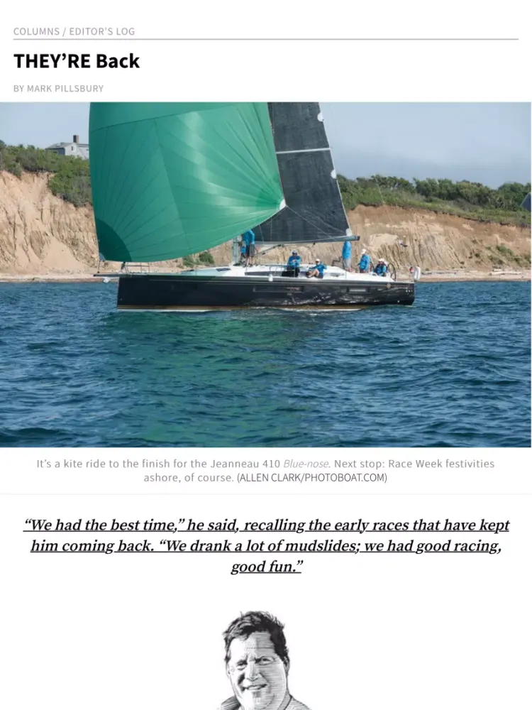 Captures d'écran de Cruising World Mag iPad 