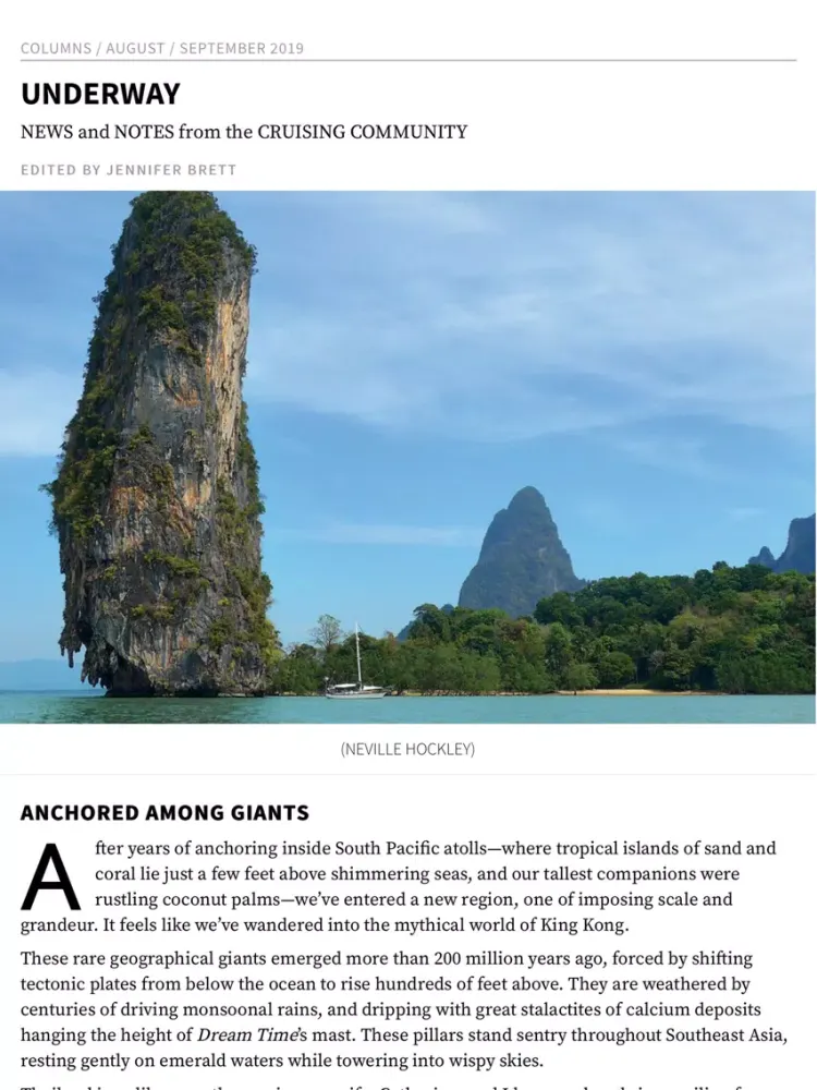 Captures d'écran de Cruising World Mag iPad 