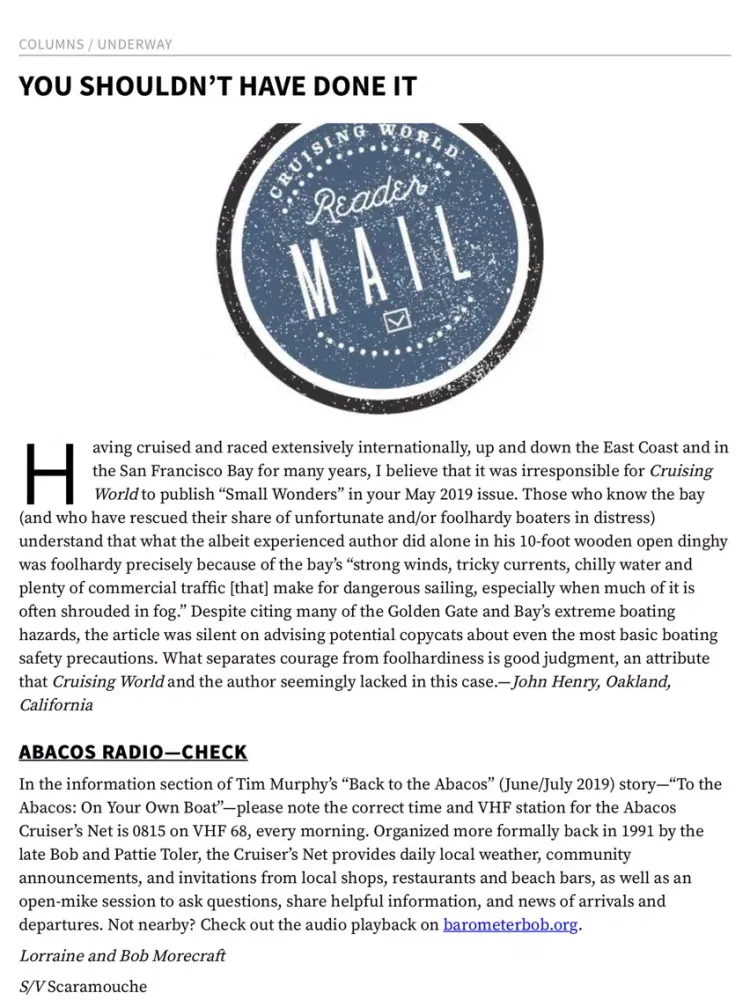 Captures d'écran de Cruising World Mag iPad 