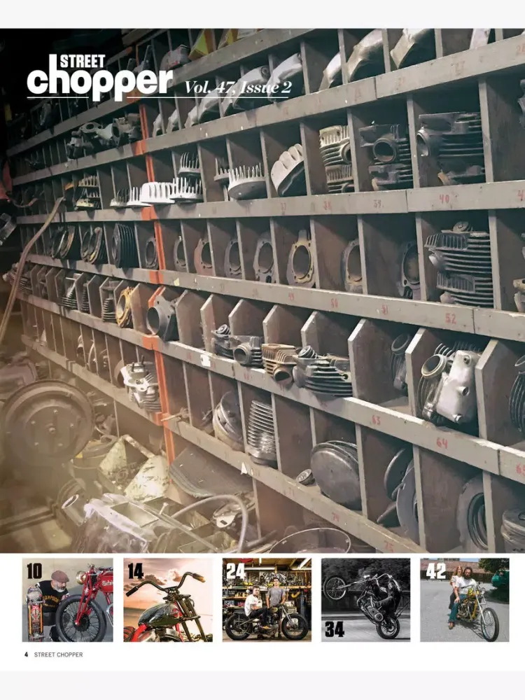 Ảnh chụp màn hình của Street Chopper Magazine iPad 