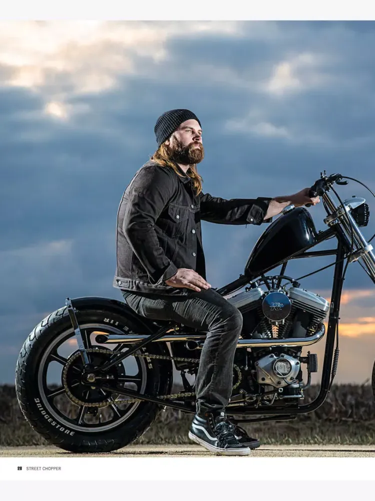Ảnh chụp màn hình của Street Chopper Magazine iPad 