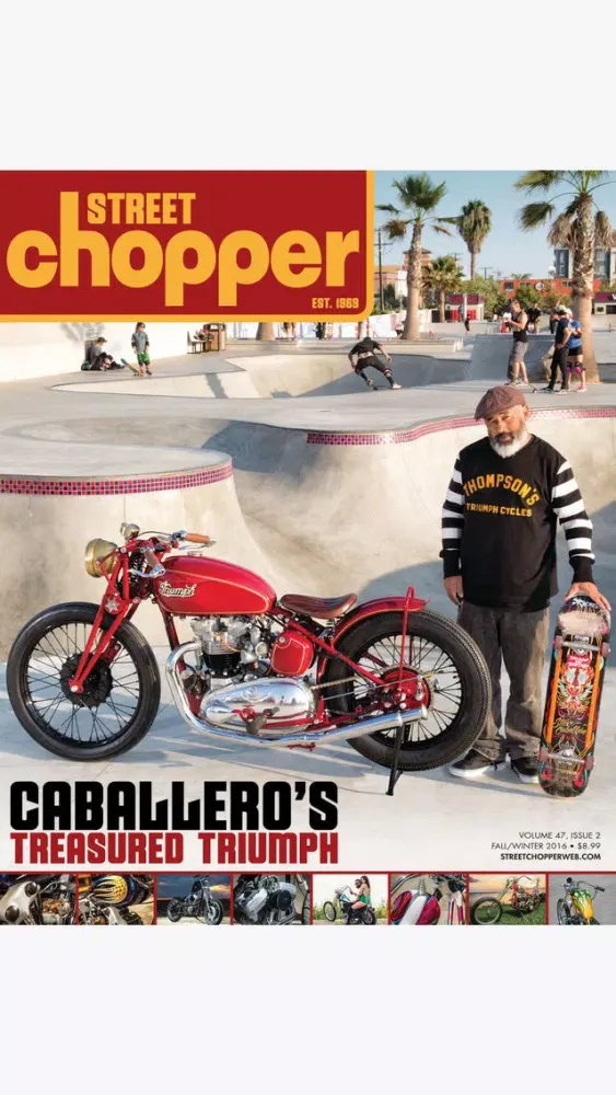 Ảnh chụp màn hình của Street Chopper Magazine