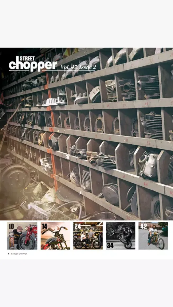 Ảnh chụp màn hình của Street Chopper Magazine