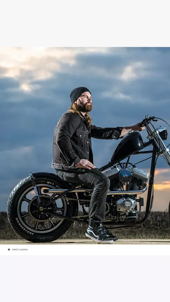 Ảnh chụp màn hình của Street Chopper Magazine