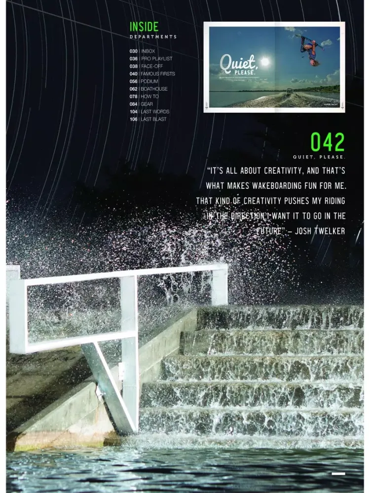 Captures d'écran de WAKEBOARDING Mag Archive iPad 