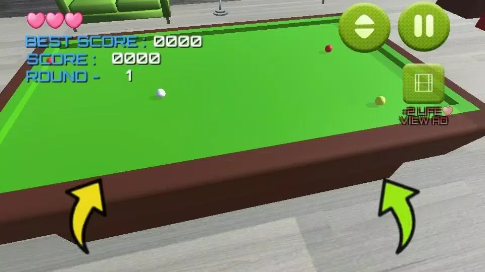 4 Ball Billiards Screenshots