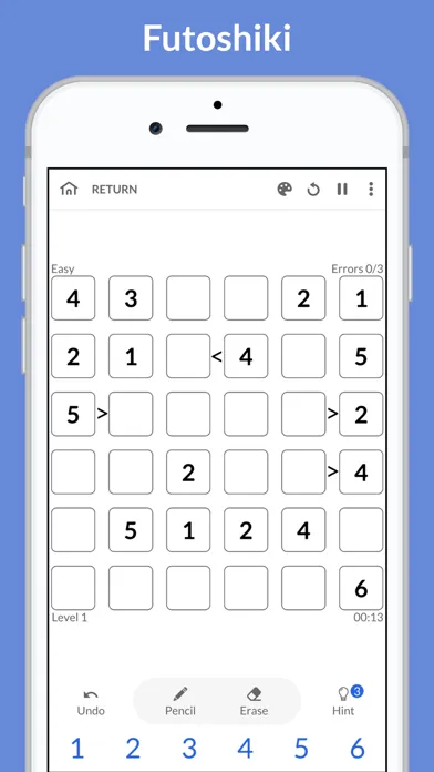 Paper Brain - Sudoku, puzzles应用截图