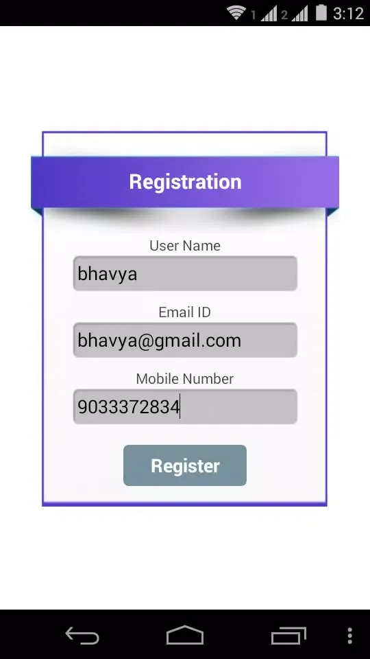Tangkapan skrin Employee Tracker